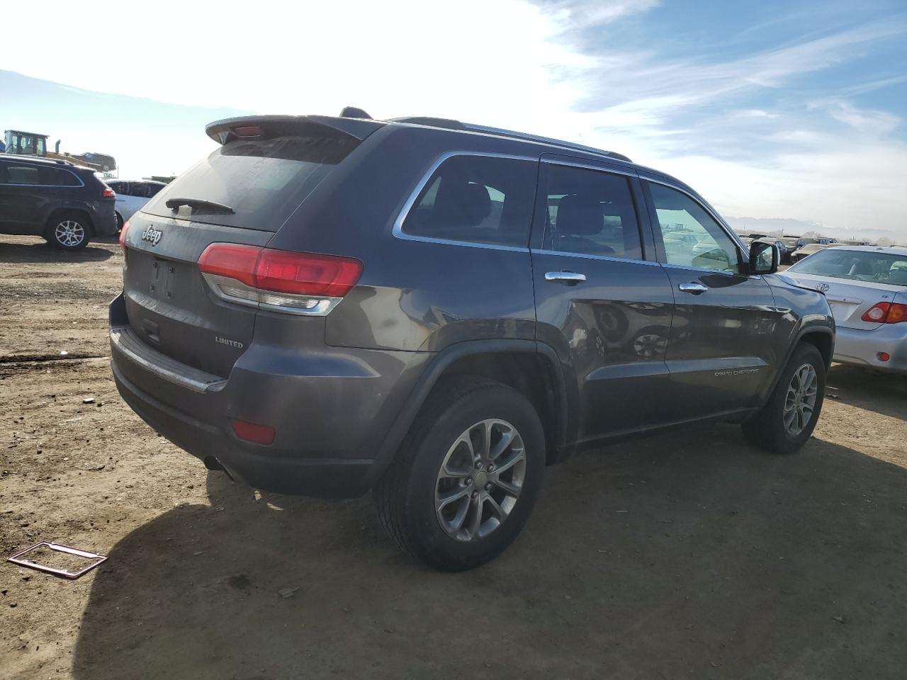 2015 Jeep Grand Cherokee VIN 1C4RJFBG2FC905297 Copart auction photo, hail damage thumbnail 3