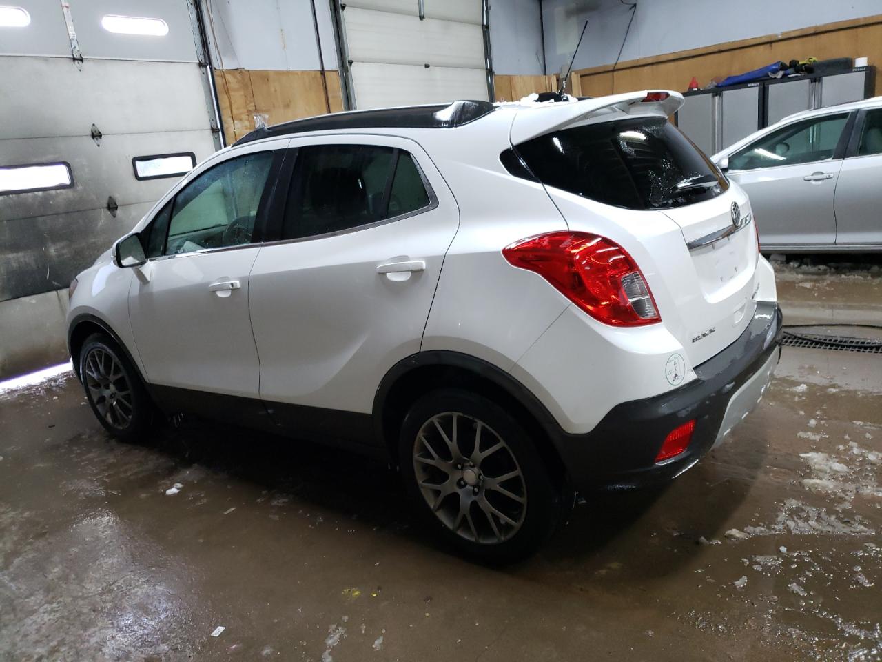 2016 Buick Encore VIN KL4CJ1SM2GB747771 Copart auction photo, front end / minor dent/scratches damage thumbnail 2