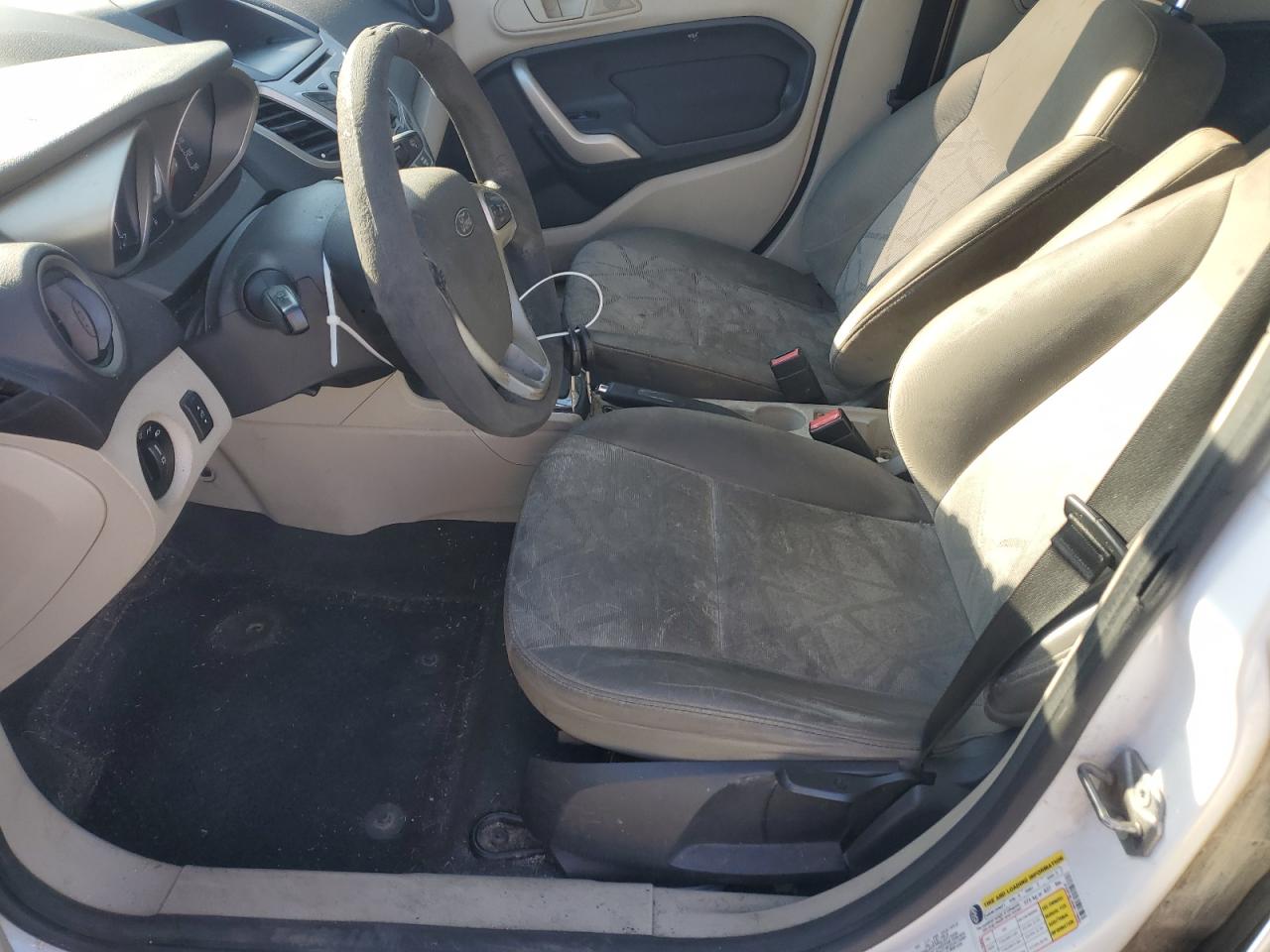 2013 Ford Fiesta VIN 3FADP4BJ0DM170989 Copart auction photo, front end / undercarriage damage thumbnail 7