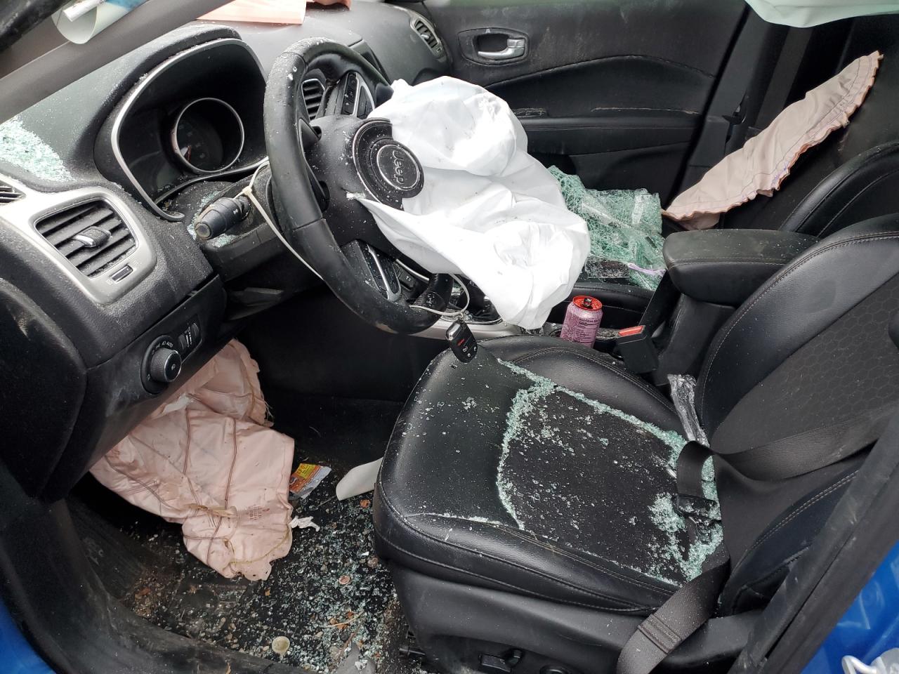 2018 Jeep Compass VIN 3C4NJDBB8JT131478 Copart auction photo, all over damage thumbnail 7