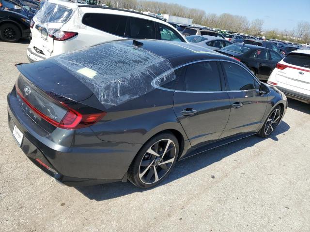 2022 Hyundai Sonata VIN 5NPEJ4J27NH138414 Copart auction photo, all over damage thumbnail 3