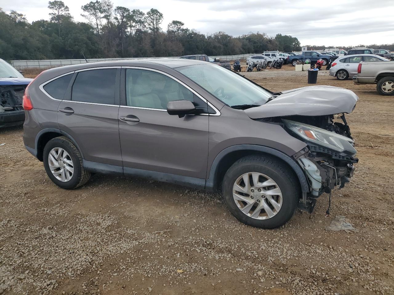 2016 Honda CR-V VIN 2HKRM4H52GH722151 Copart auction photo, front end / minor dent/scratches damage thumbnail 4