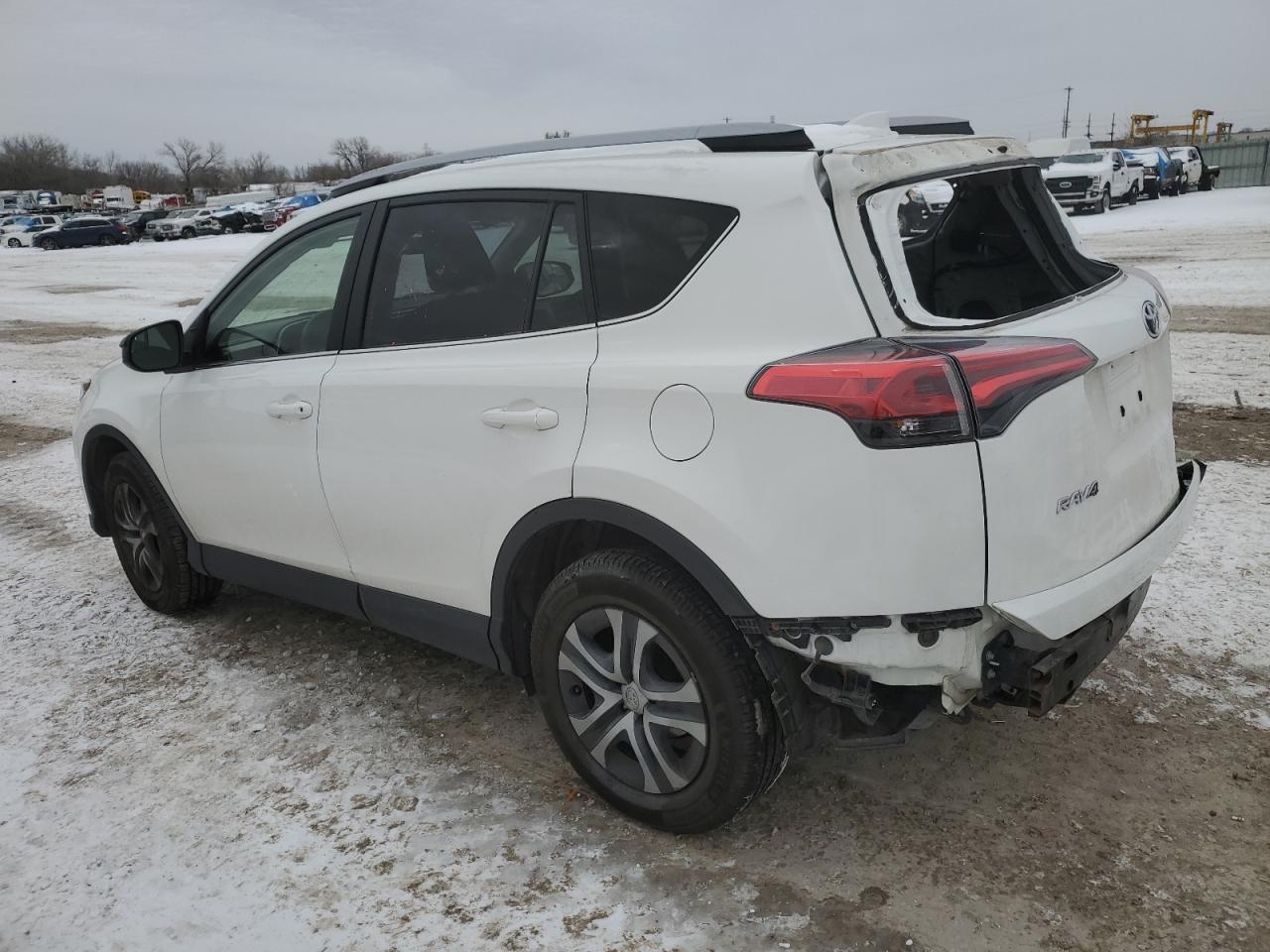 2017 Toyota RAV 4 VIN JTMBFREV2HJ144798 Copart auction photo, rear end damage thumbnail 2