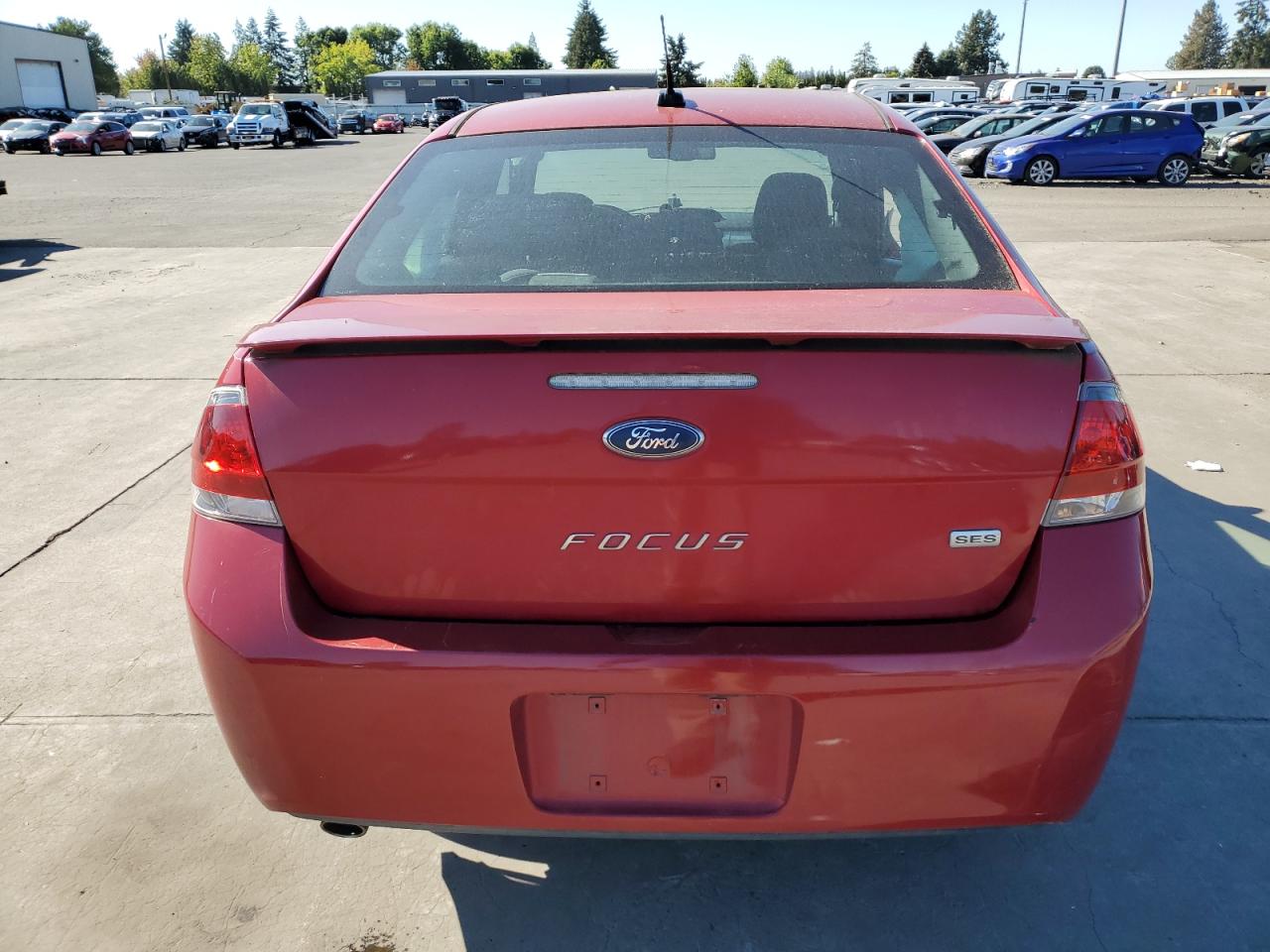 2010 Ford Focus VIN 1FAHP3GN3AW162257 Copart auction photo, side damage thumbnail 6