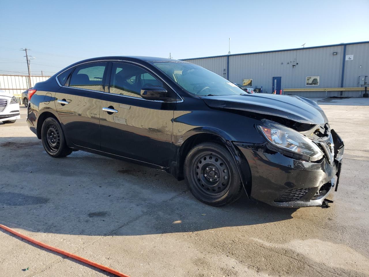 2019 Nissan Sentra VIN 3N1AB7AP4KY287955 Copart auction photo, front end / minor dent/scratches damage thumbnail 4