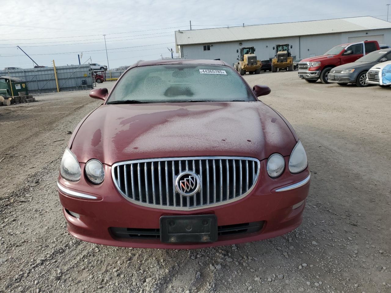 2008 Buick LaCrosse VIN 2G4WC582881185544 Copart auction photo, undercarriage damage thumbnail 5
