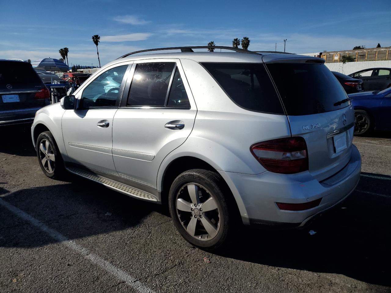 2009 Mercedes-Benz M-klasse VIN 4JGBB86E89A529686 Copart auction photo, front end damage thumbnail 2