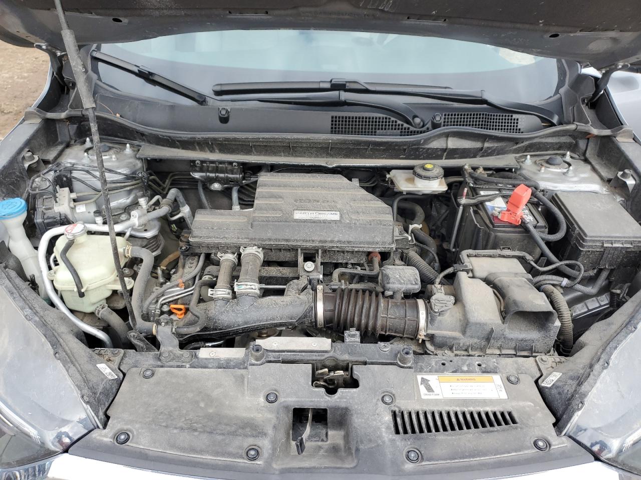 2019 Honda CR-V VIN 5J6RW2H88KL013618 Copart auction photo, front end / side damage thumbnail 12