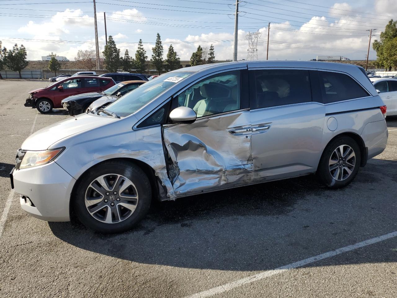 2015 Honda Odyssey VIN 5FNRL5H91FB058191