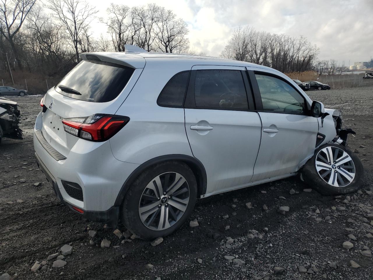 2024 Mitsubishi Outlander VIN JA4ARUAU6RU006128 Copart auction photo, front end damage thumbnail 3