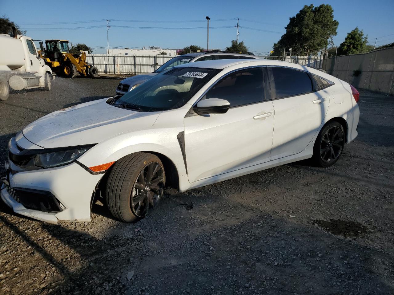 2020 Honda Civic VIN 2HGFC2F83LH577133