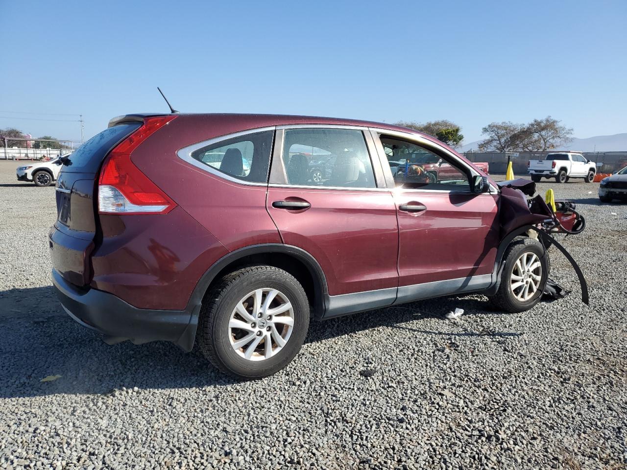 2013 Honda CR-V VIN 5J6RM3H33DL044519 Copart auction photo, front end damage thumbnail 3