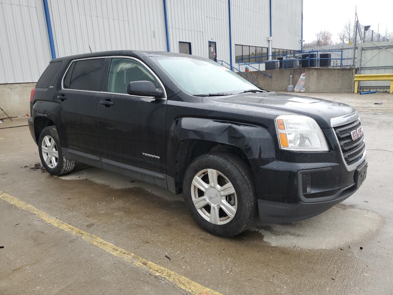 2016 GMC Terrain VIN 2GKFLSEK5G6194666 Copart auction photo, side damage thumbnail 4