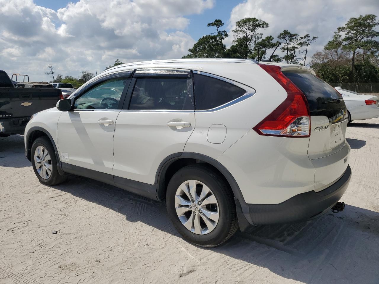 2014 Honda CR-V VIN 5J6RM4H77EL105526 Copart auction photo, water/flood / minor dent/scratches damage thumbnail 2