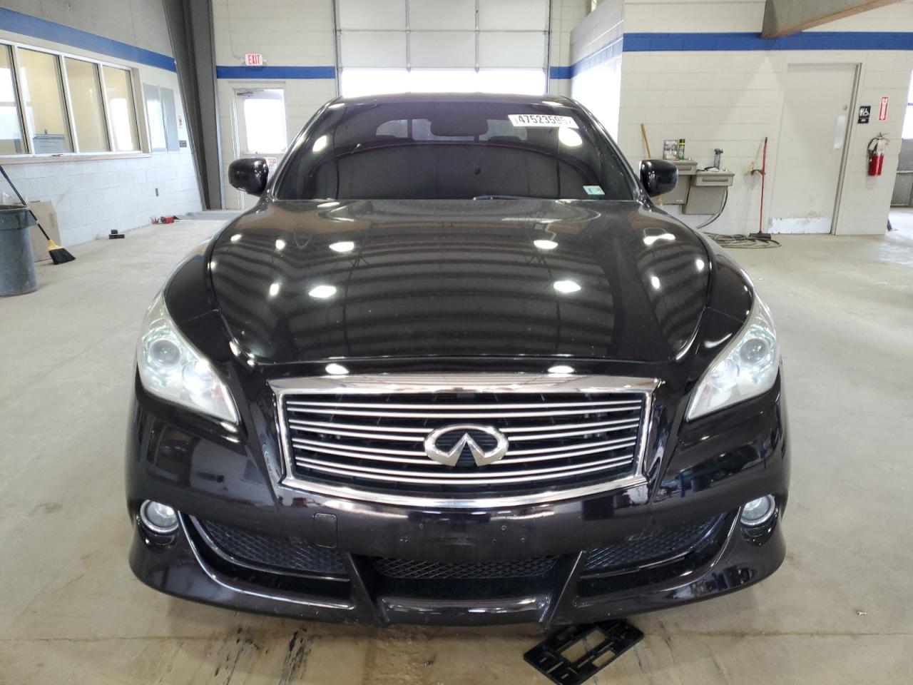 2012 Infiniti M VIN JN1BY1AR0CM396869 Copart auction photo, side damage thumbnail 5