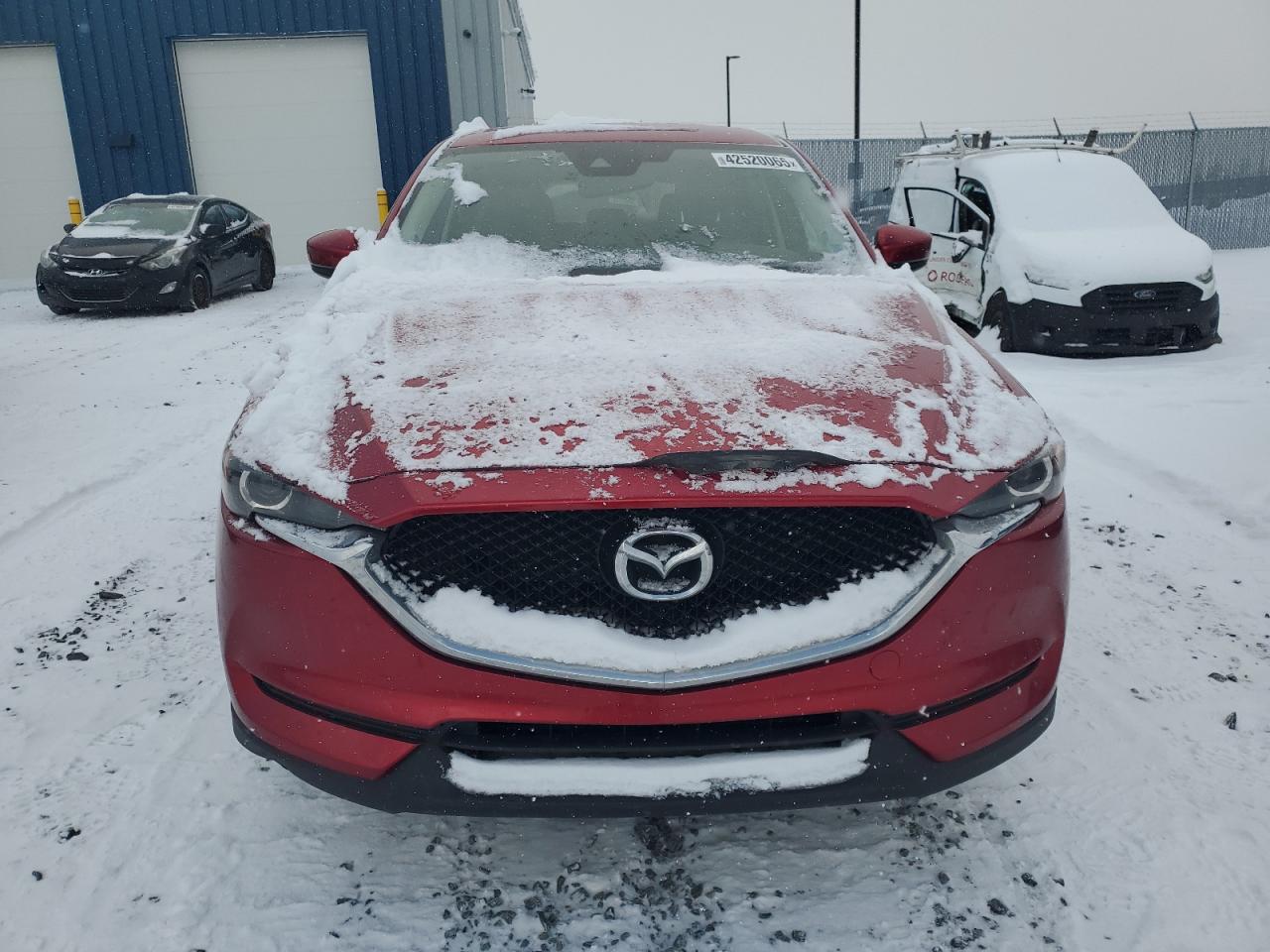2018 Mazda CX-5 VIN JM3KFBCM7J0307501 Copart auction photo, vandalism damage thumbnail 5