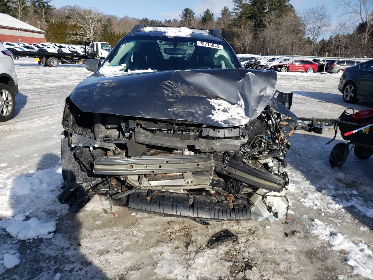 2018 Subaru Outback VIN 4S4BSANC3J3214388 Copart auction photo, front end damage thumbnail 5