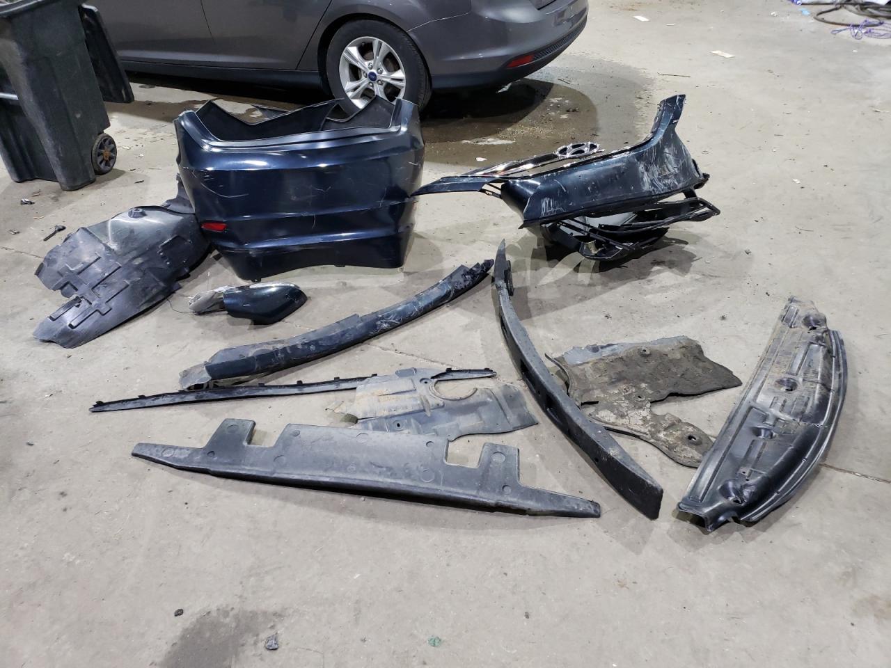 2011 Hyundai Sonata VIN 5NPEC4AC9BH001912 Copart auction photo, all over damage thumbnail 12