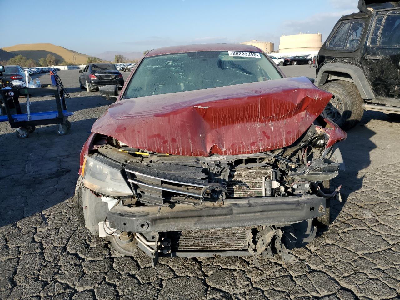 2016 Volkswagen Jetta VIN 3VWD67AJXGM253279 Copart auction photo, front end damage thumbnail 5