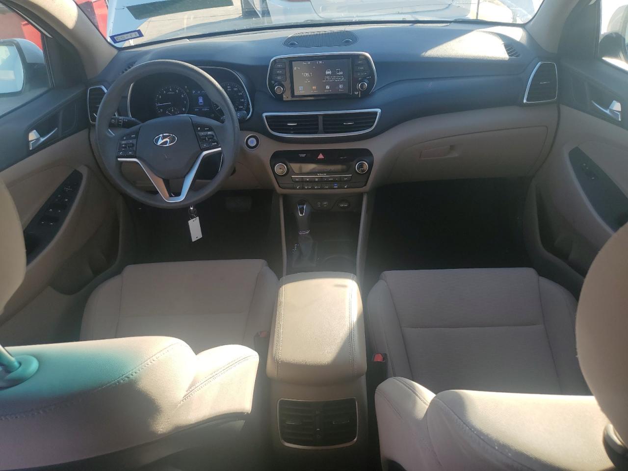 2019 Hyundai Tucson VIN KM8J33AL3KU984113 Copart auction photo, side / undercarriage damage thumbnail 8