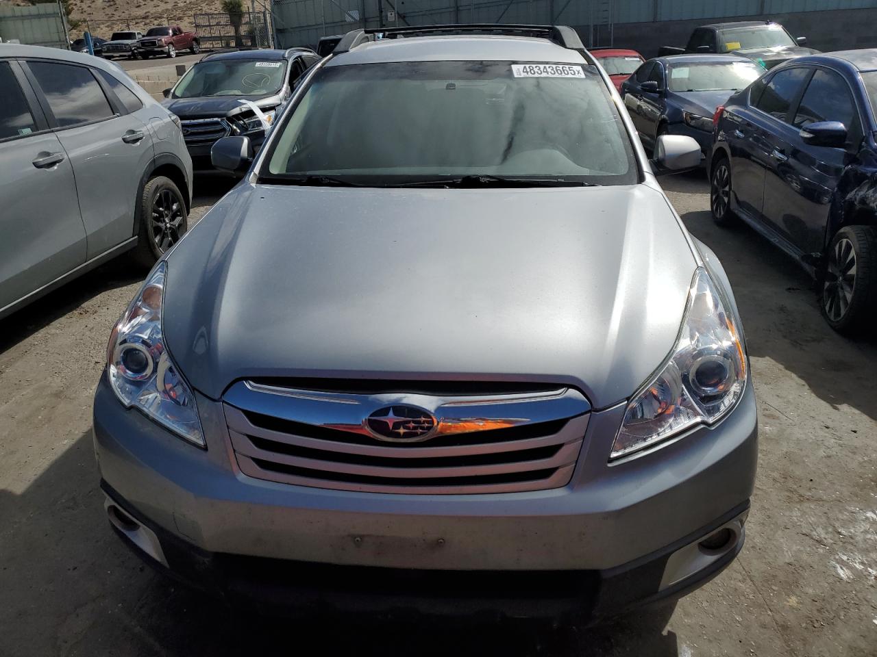 2011 Subaru Outback VIN 4S4BRBFC1B3355476 Copart auction photo, rear end damage thumbnail 5