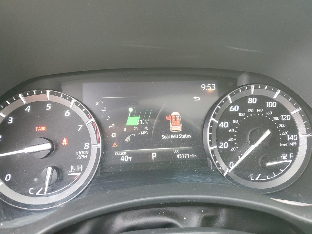 2021 Toyota Highlander VIN 5TDDZRBHXMS142566 Copart auction photo, front end damage thumbnail 9