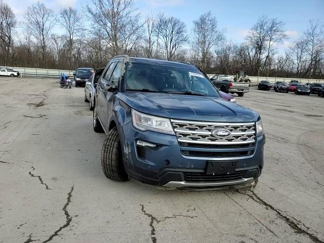 2018 Ford Explorer VIN 1FM5K8D82JGA29924 Copart auction photo, all over damage thumbnail 12