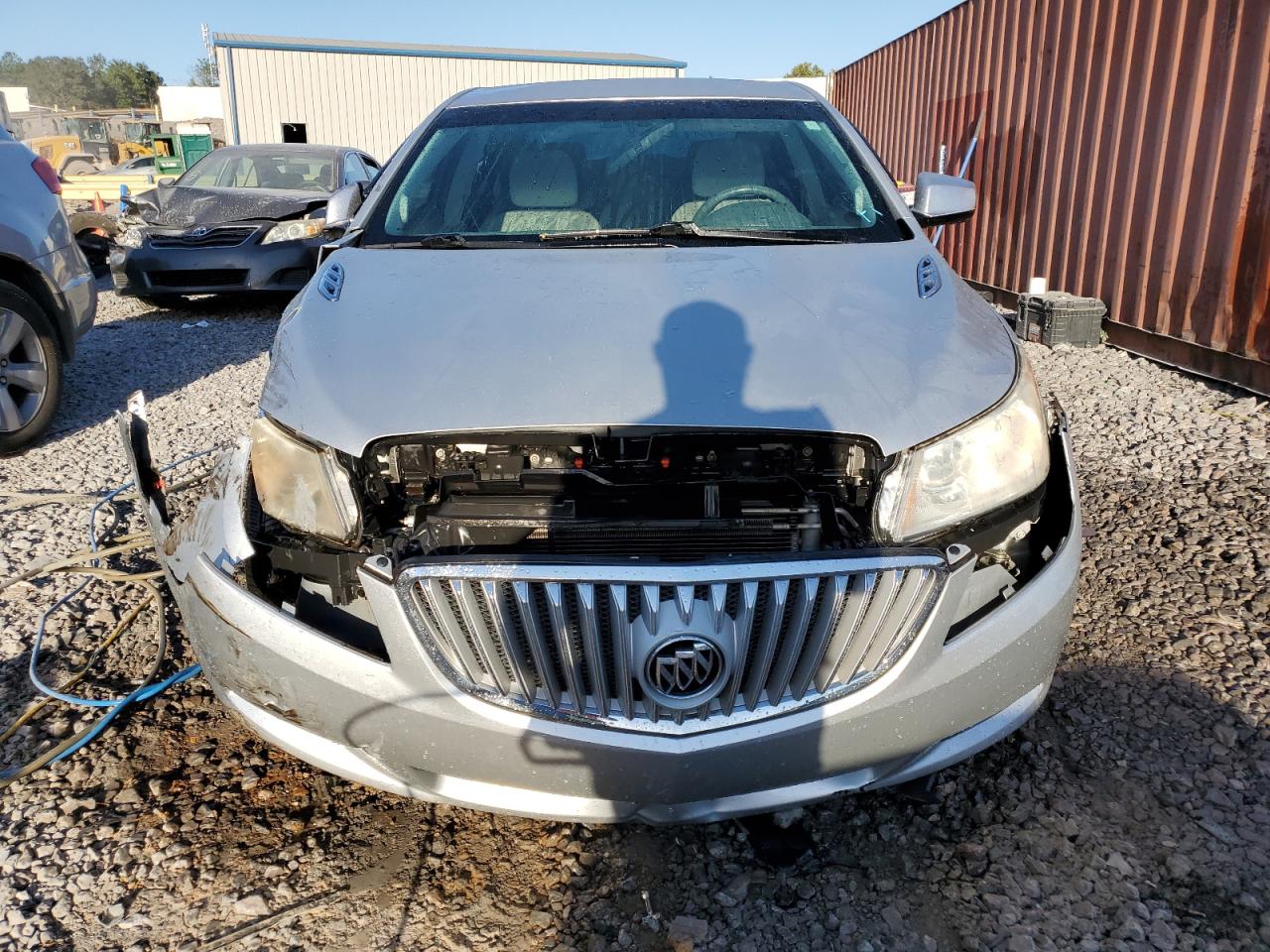 2010 Buick LaCrosse VIN 1G4GA5EC8AF315862 Copart auction photo, front end / minor dent/scratches damage thumbnail 5
