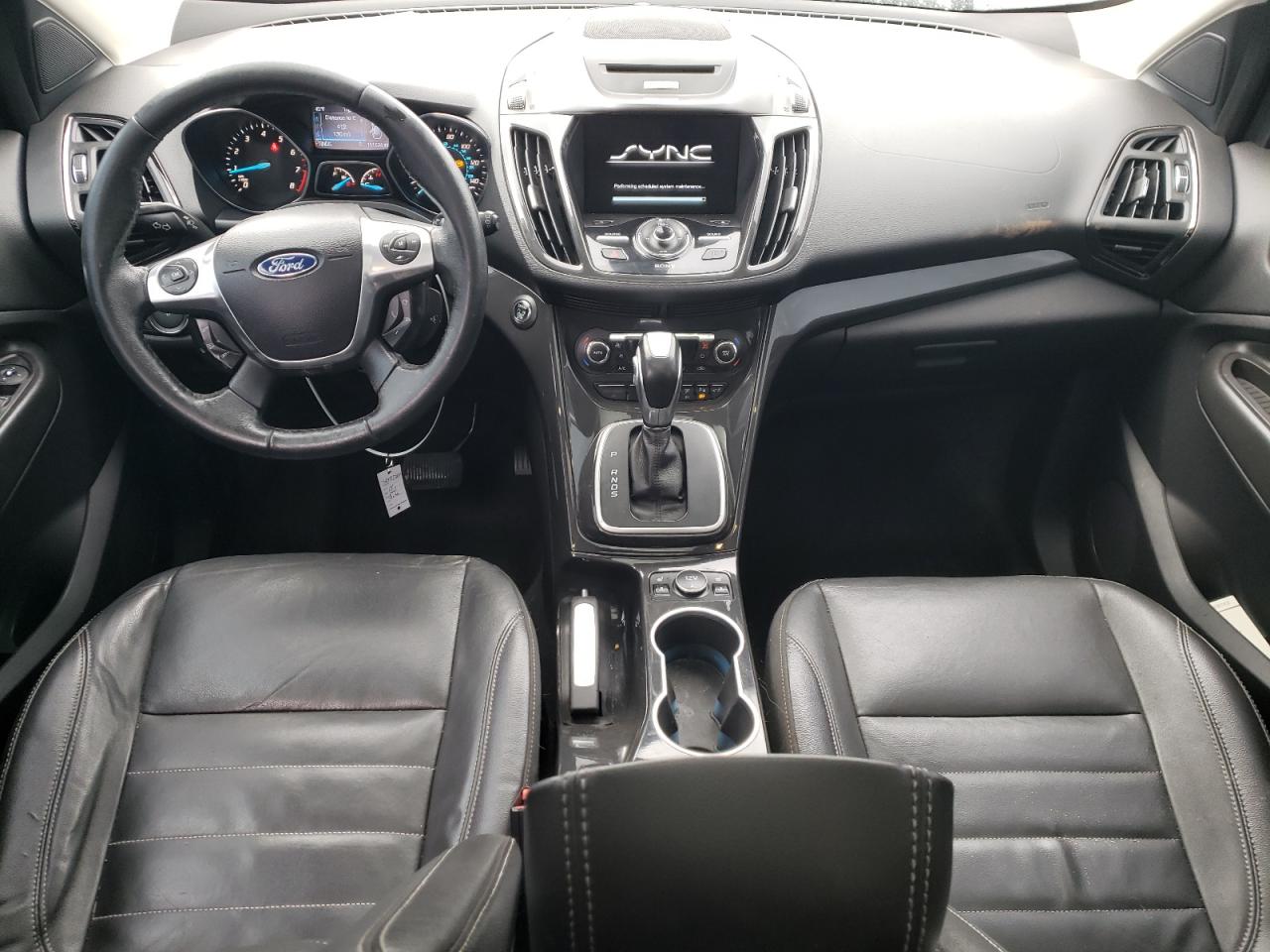 2014 Ford Escape VIN 1FMCU9J99EUB16568 Copart auction photo, front end / side damage thumbnail 8