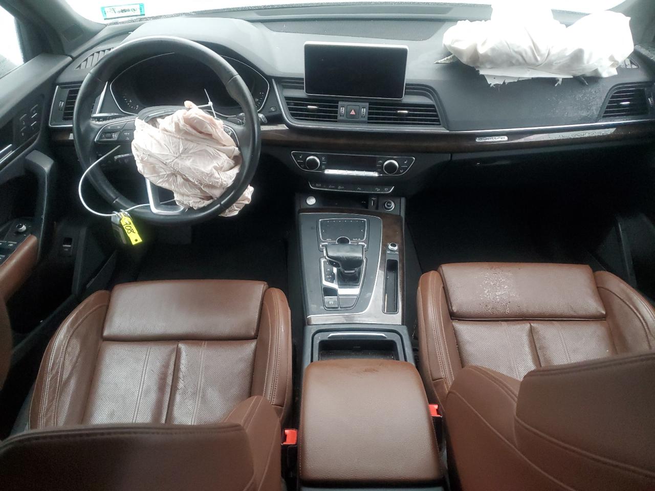 2018 Audi Q5 VIN WA1BNAFY4J2212218 Copart auction photo, front end damage thumbnail 8