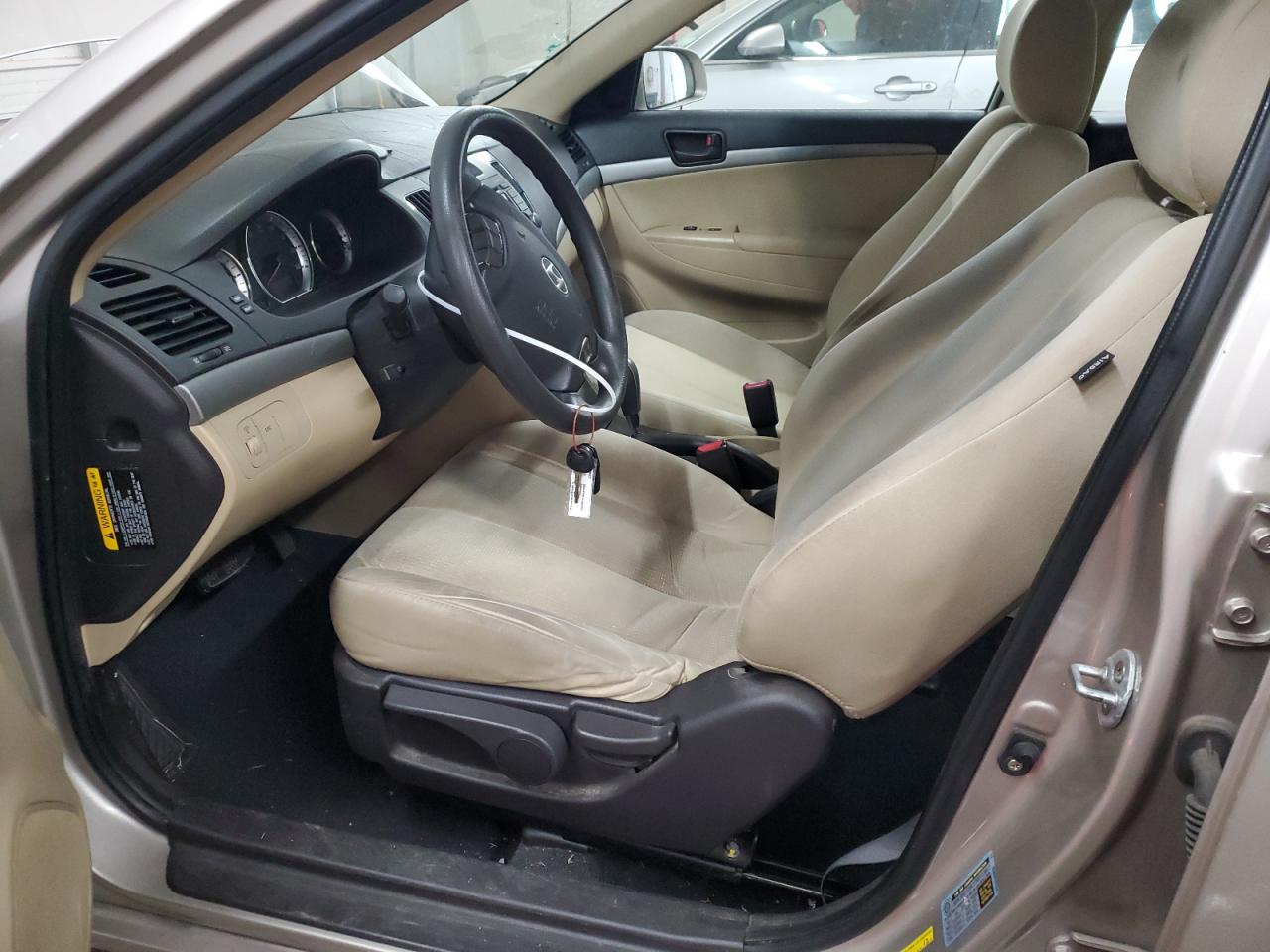 2009 Hyundai Sonata VIN 5NPET46C19H489059 Copart auction photo, front end / minor dent/scratches damage thumbnail 7