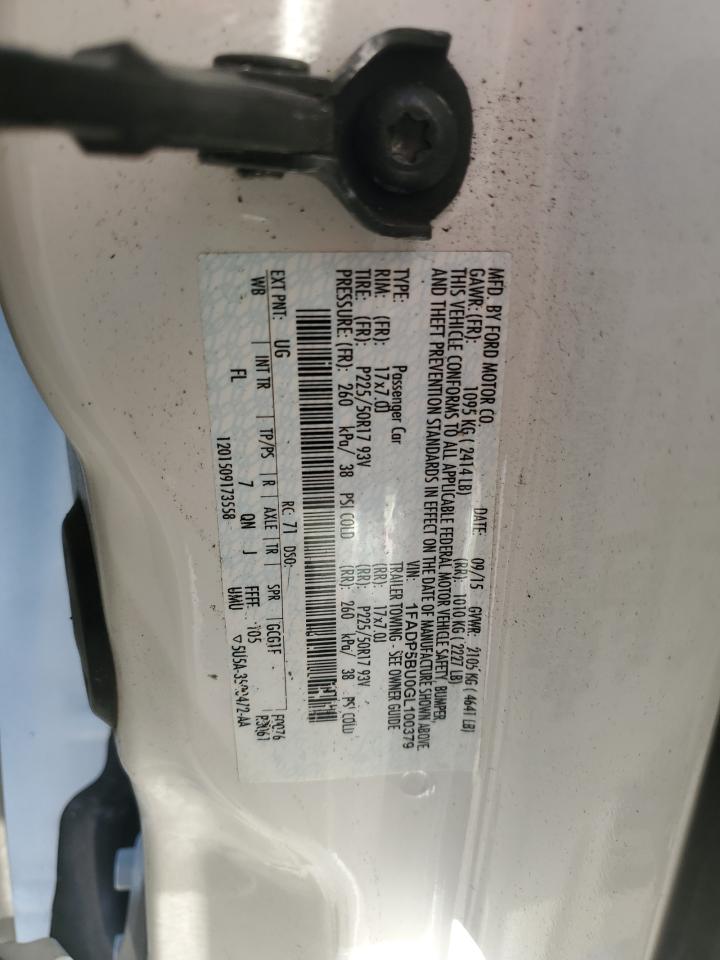 2016 Ford C-MAX VIN 1FADP5BU0GL100379 Copart auction photo, front end damage thumbnail 13