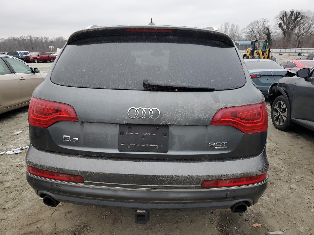 2014 Audi Q7 VIN WA1LGAFE0ED008210 Copart auction photo, front end damage thumbnail 6