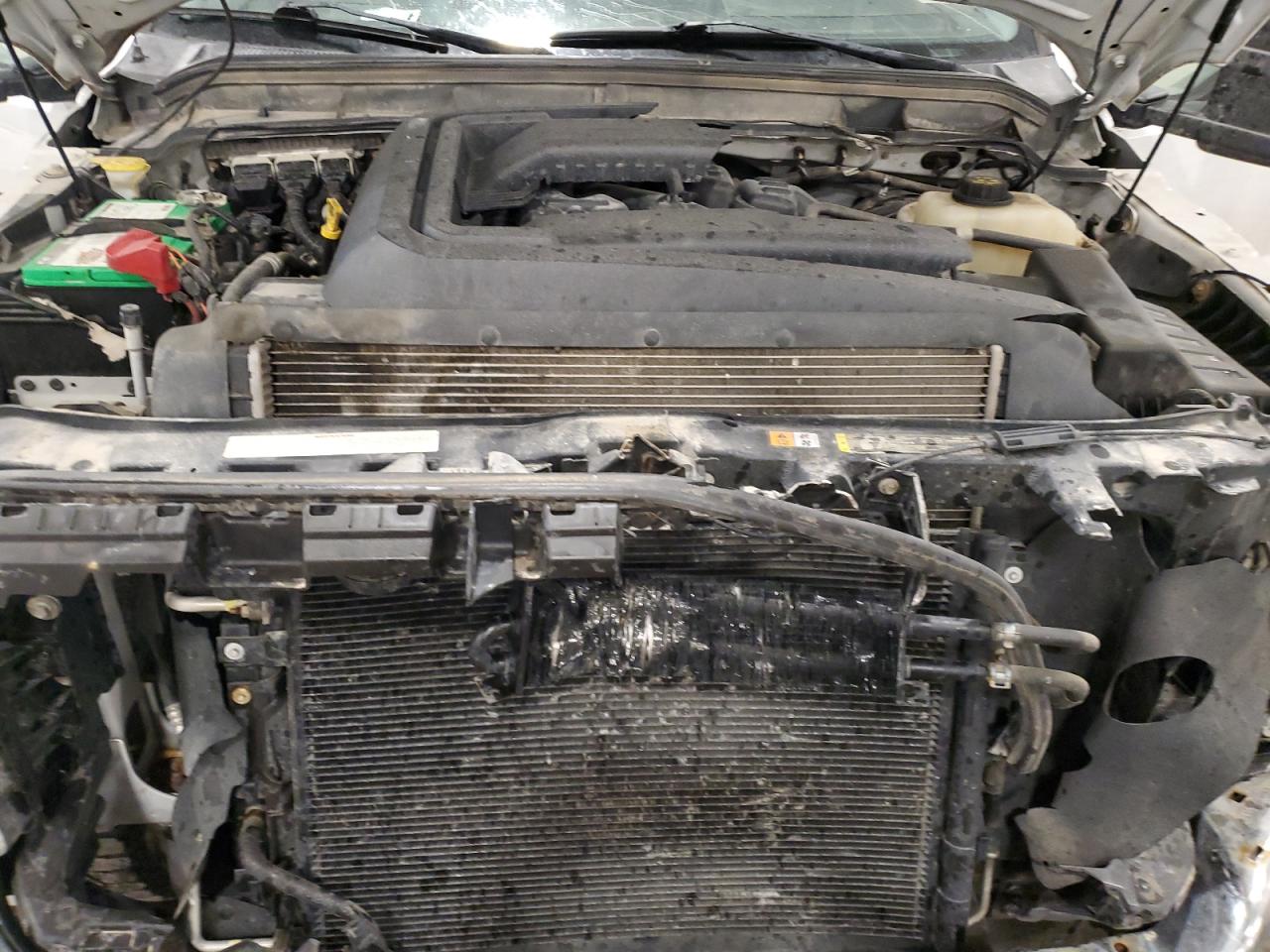 2014 Ford F250 VIN 1FT7W2B68EEA15690 Copart auction photo, front end / side damage thumbnail 11