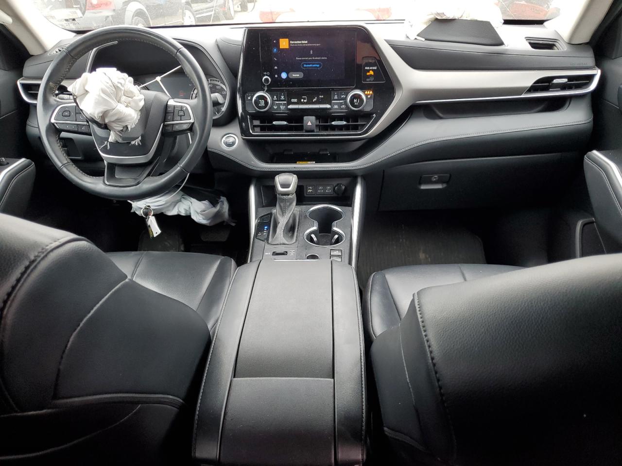 2023 Toyota Highlander VIN 5TDKDRBH9PS002504 Copart auction photo, front end / side damage thumbnail 8