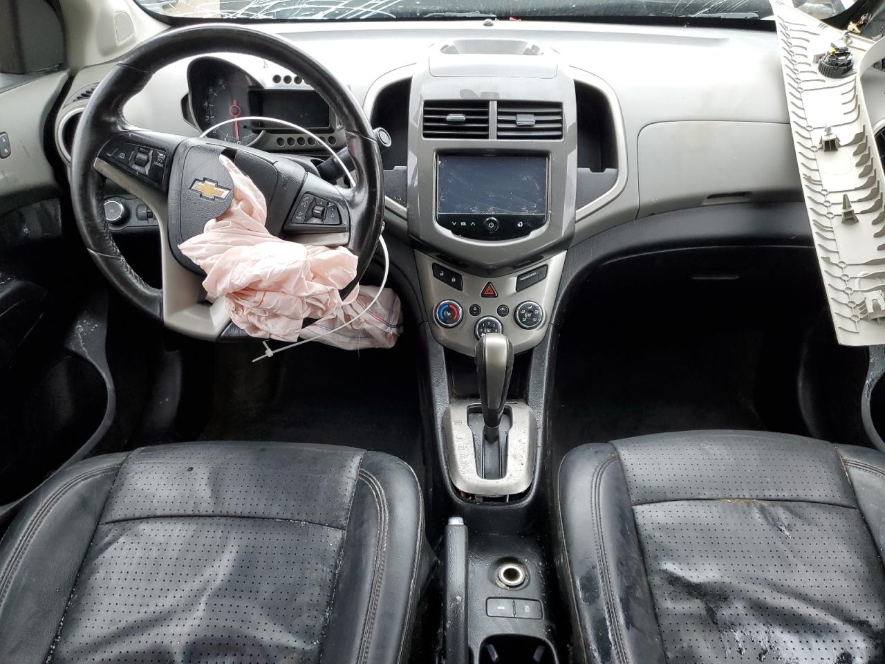 2015 Chevrolet Sonic VIN 1G1JE5SB1F4142921 Copart auction photo, front end / rear end damage thumbnail 8