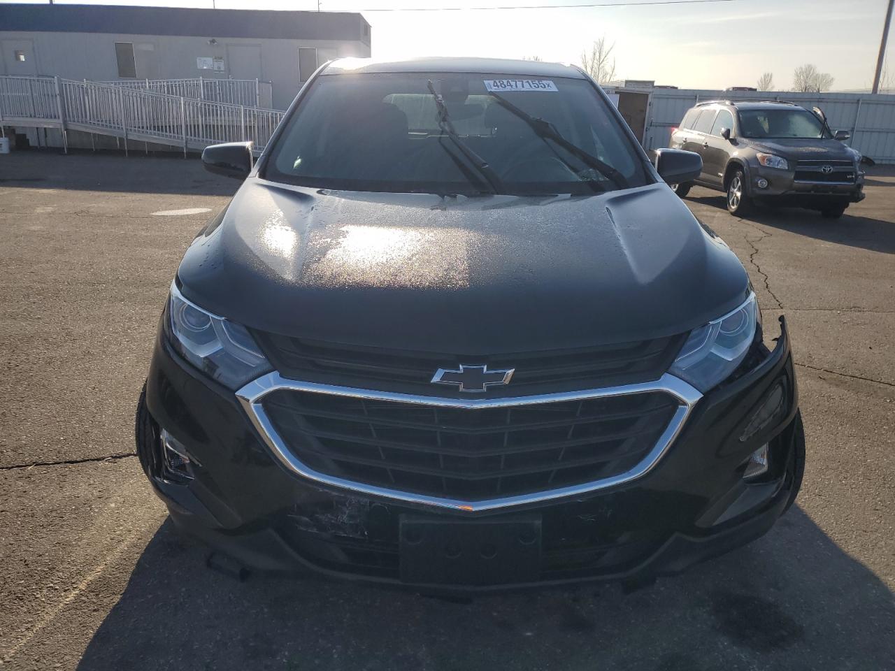 2021 Chevrolet Equinox VIN 3GNAXUEVXML402684 Copart auction photo, front end / undercarriage damage thumbnail 5