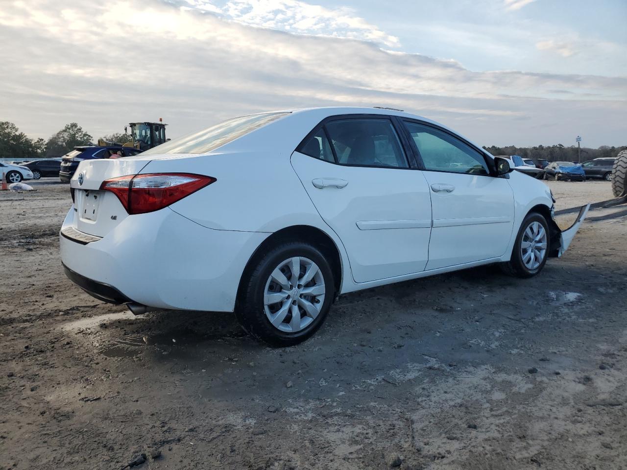 2015 Toyota Corolla VIN 2T1BURHE2FC460647 Copart auction photo, front end damage thumbnail 3