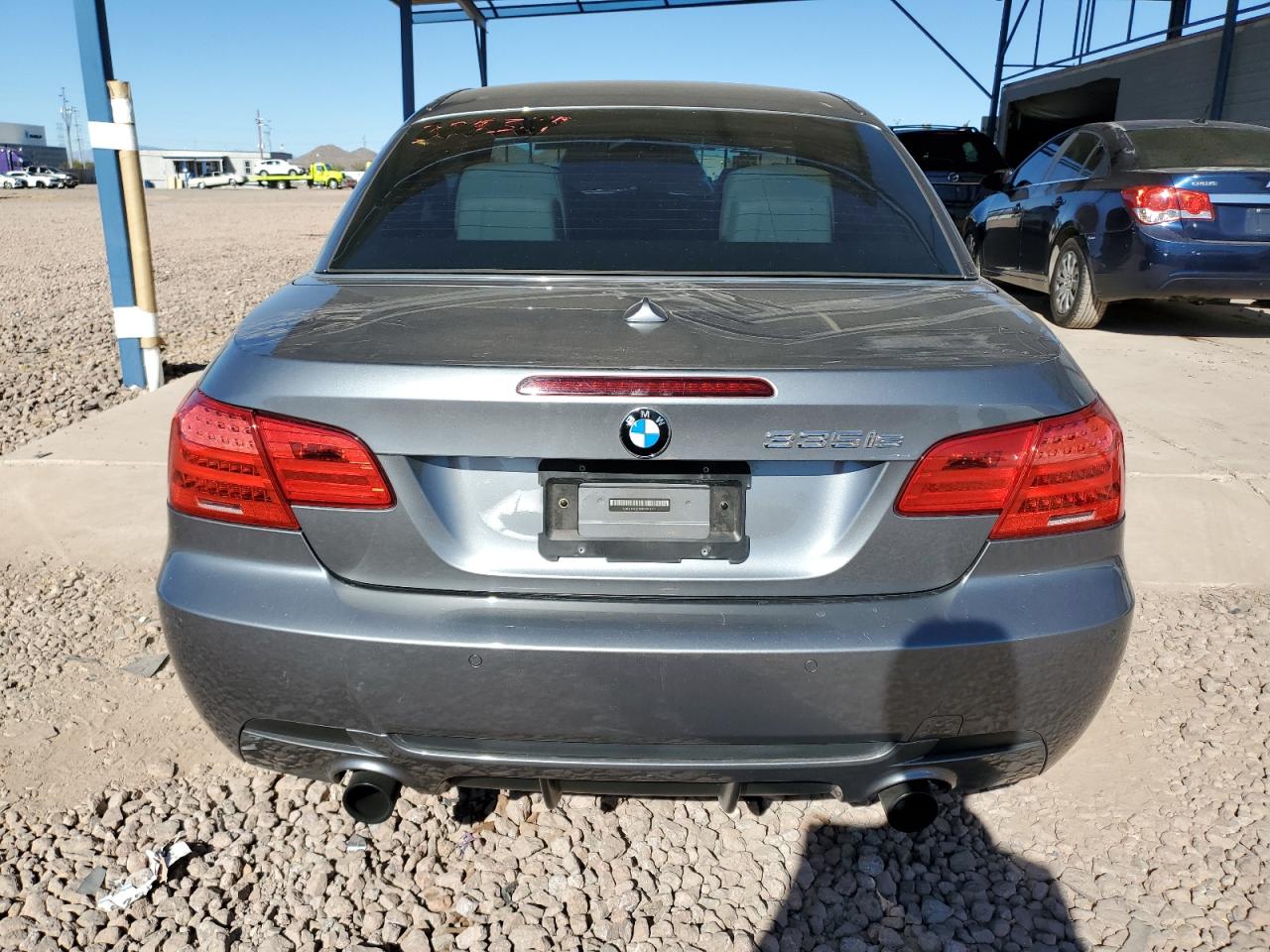 2011 BMW 3er VIN WBADX1C52BE394341 Copart auction photo, side damage thumbnail 6