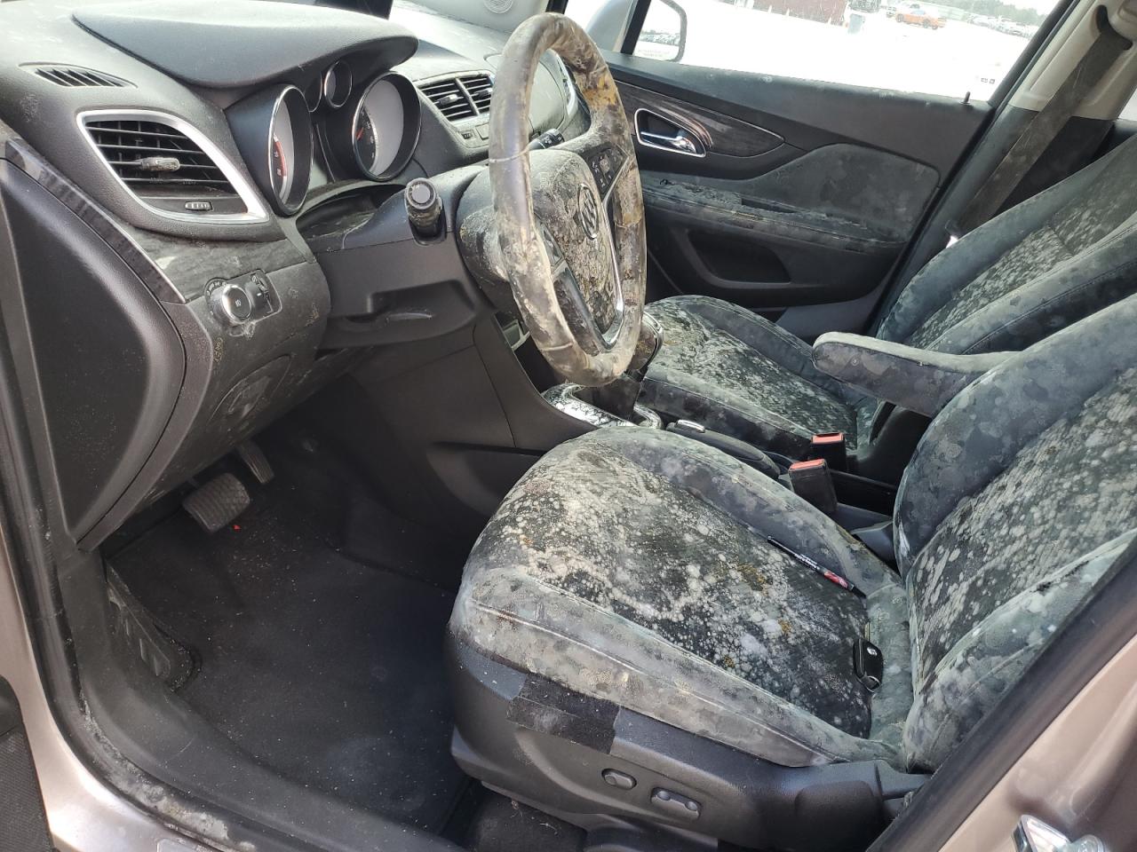 2014 Buick Encore VIN KL4CJBSB7EB782520 Copart auction photo, water/flood damage thumbnail 7