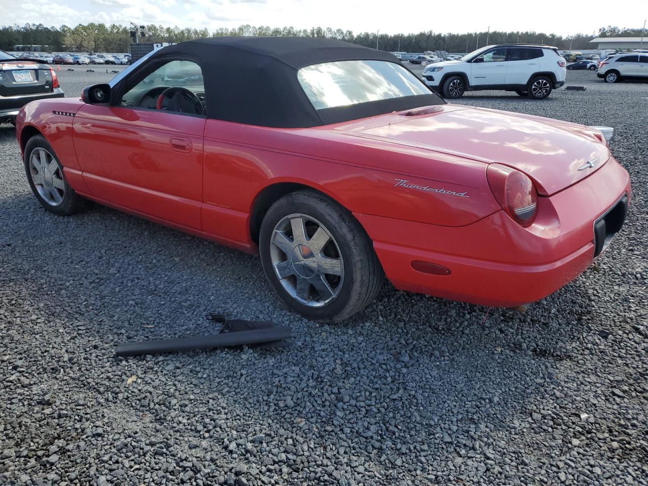 2002 Ford Thunderbird VIN 1FAHP60A02Y121695 Copart auction photo, water/flood damage thumbnail 2