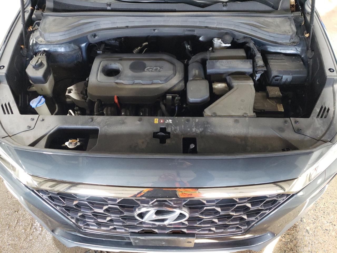 2020 Hyundai Santa Fe VIN 5NMS5CAD3LH212859 Copart auction photo, rear end damage thumbnail 12