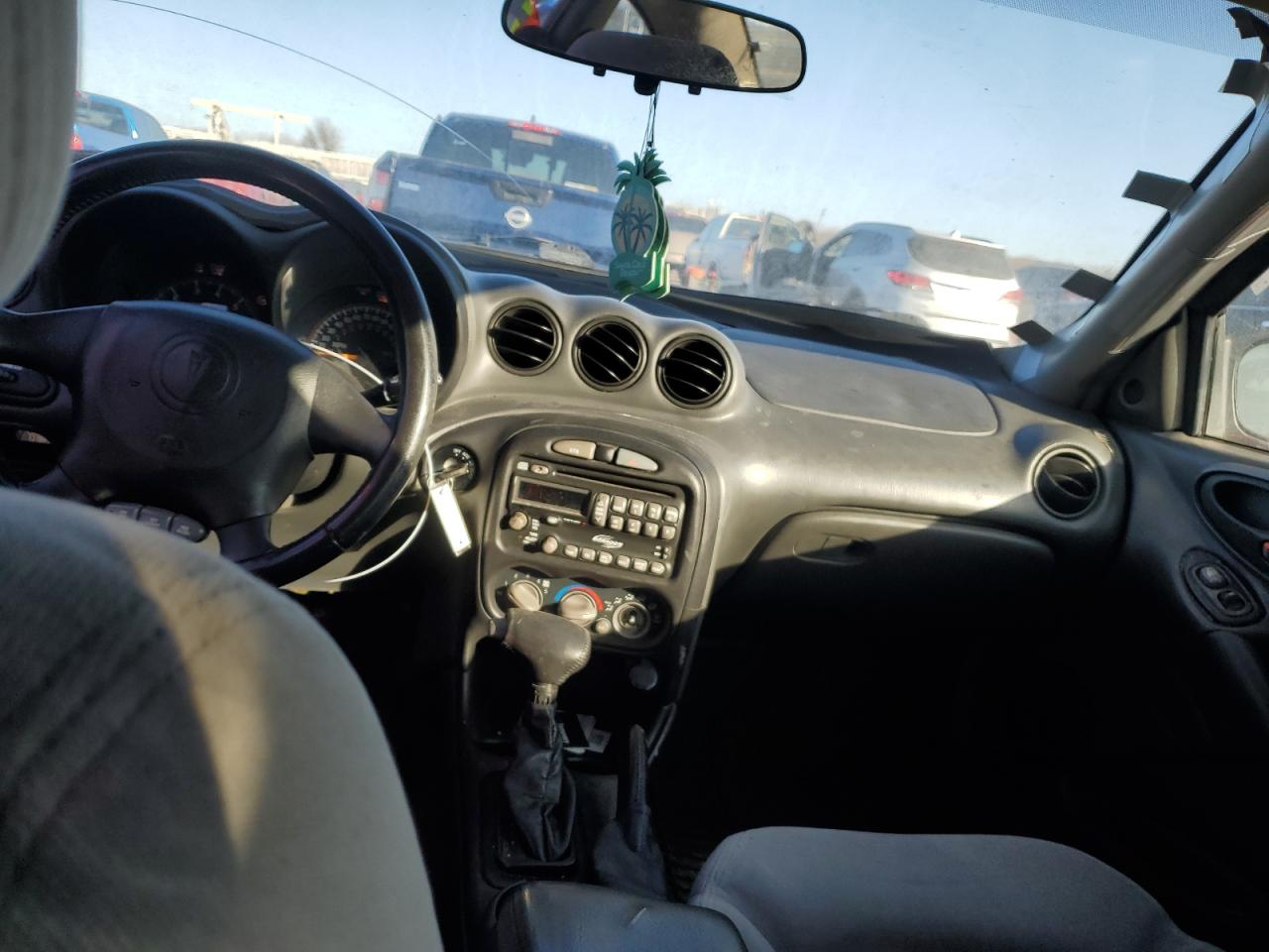 2004 Pontiac Grand AM VIN 1G2NW12E24M640880 Copart auction photo, front end / side damage thumbnail 8