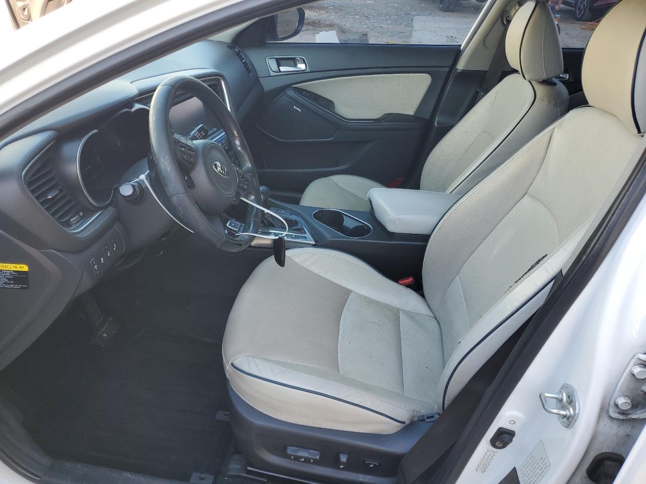2016 KIA Optima VIN KNAGN4AD5G5098395 Copart auction photo, front end damage thumbnail 7