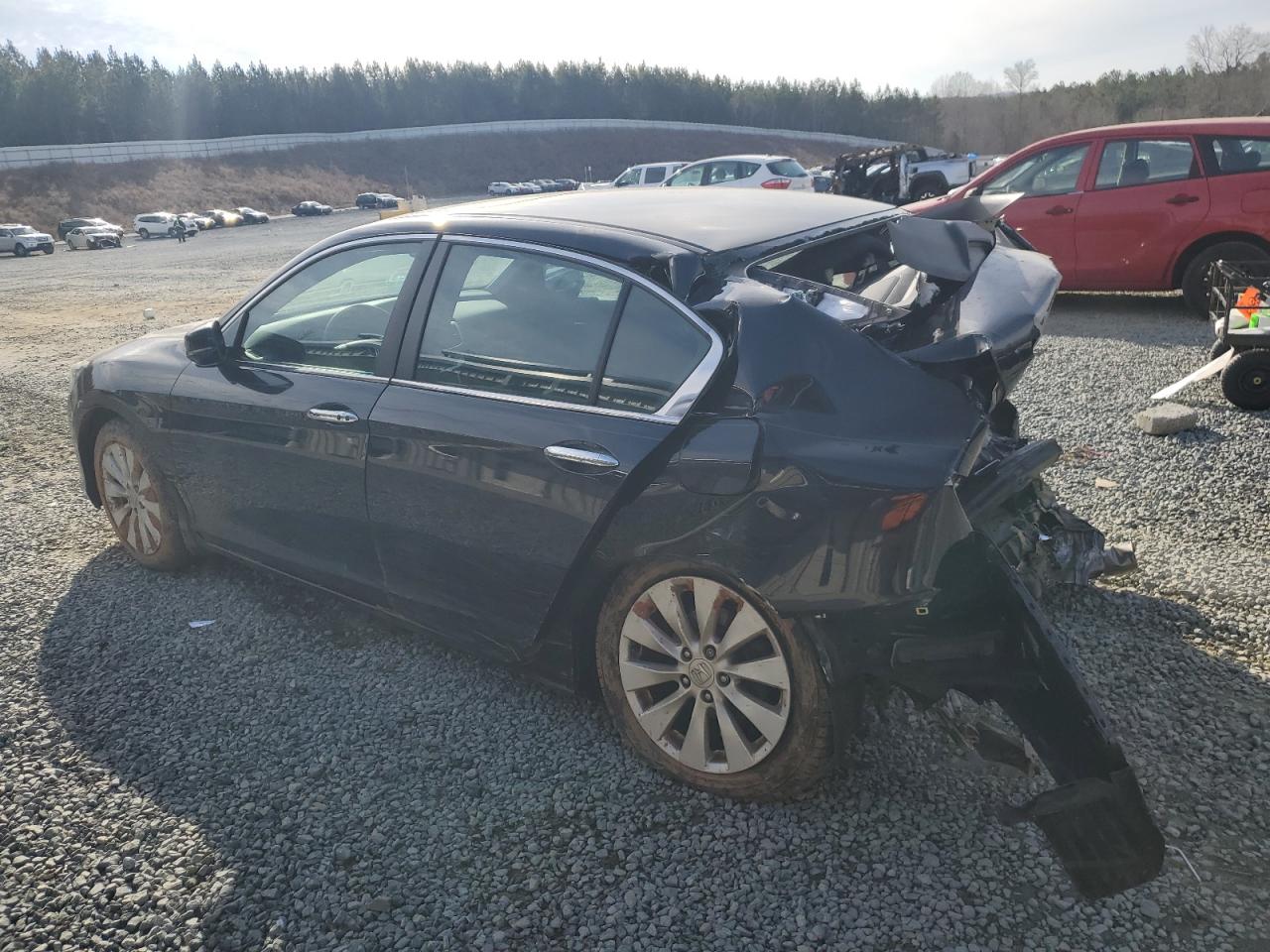 2013 Honda Accord VIN 1HGCR2F78DA072813 Copart auction photo, rear end / undercarriage damage thumbnail 2