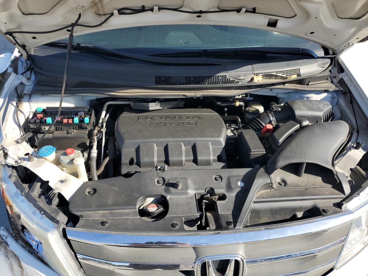 2012 Honda Odyssey VIN 5FNRL5H60CB120956 Copart auction photo, front end damage thumbnail 12