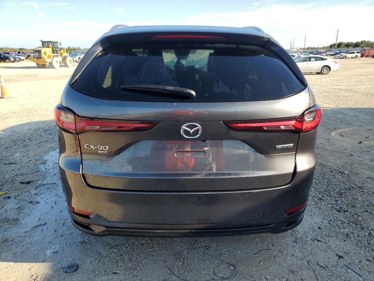 2024 Mazda CX-90 VIN JM3KKCHD1R1149933 Copart auction photo, side / front end damage thumbnail 6