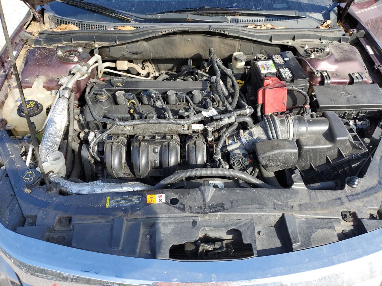 2011 Ford Fusion VIN 3FAHP0HA8BR333437 Copart auction photo, front end / side damage thumbnail 11