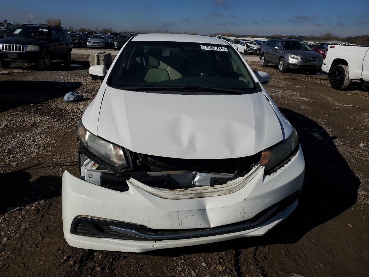 2015 Honda Civic VIN 19XFB2F73FE021946 Copart auction photo, front end damage thumbnail 5