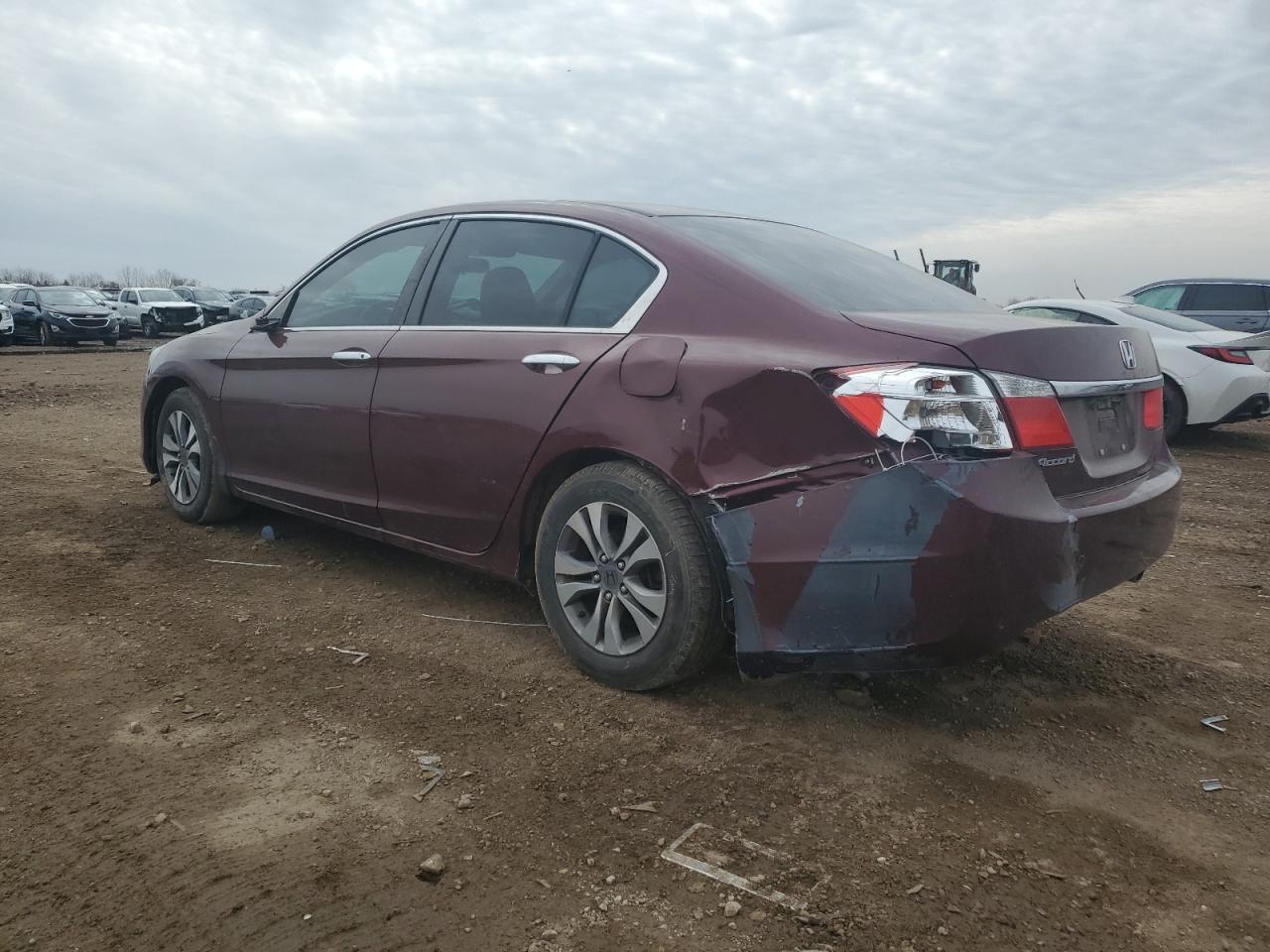 2013 Honda Accord VIN 1HGCR2F39DA122566 Copart auction photo, front end / rear end damage thumbnail 2
